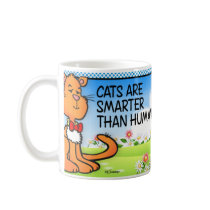 Cats Are Smarter mugs