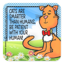 Cats Are Smarter Stickers