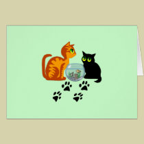 Cats At Play cards