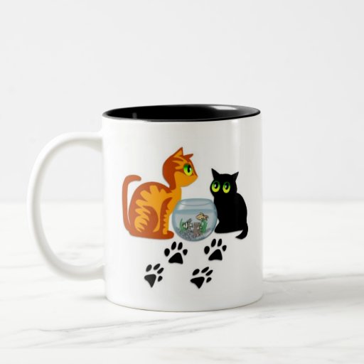 Cats At Play Coffee Mugs
