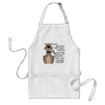 Cats Believe aprons