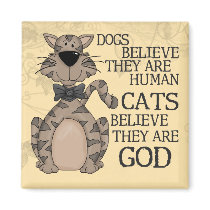 Cats Believe magnets