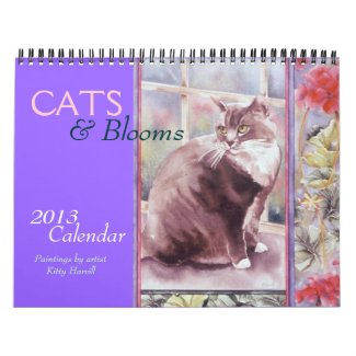 CATS & Blooms 2013 Calendar