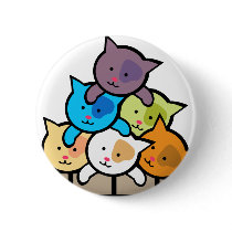 Cats buttons by homi77 Cats buttons