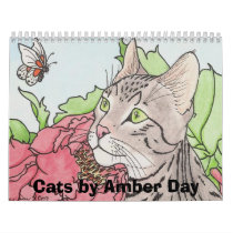 Cats by Amber Day calendars