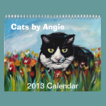 Cats by Angie 2013 Calendar calendars
