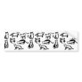 Cats, Cats, Cats Bumper Sticker