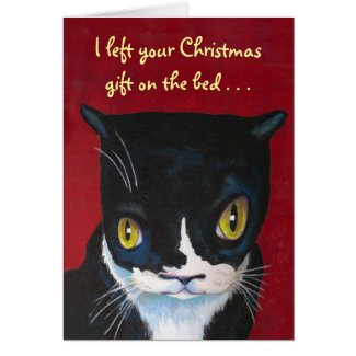 Cat's Christmas Gift Cards