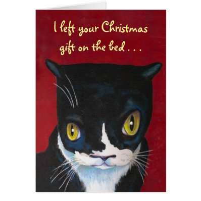 Cat&#39;s Christmas Gift Cards