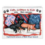 Cats, Critters & Kids 2011 Calendar X Large
