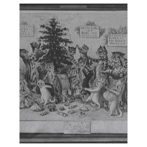 cats decorating christmas tree flyers by lilandluckysloot cats decorating christmas tree flyers
