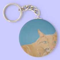 cats, dogs, cows by eric ginsburg keychains