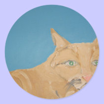 cats, dogs, cows by eric ginsburg stickers