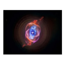 Cat's Eye Nebula - Hubble / Chandra Post Card