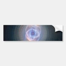 Cat's Eye Nebula Hubble Space Bumper Stickers