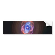 Cat's Eye Nebula Space Bumper Sticker