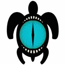 Cat's Eye Turtle photo sculptures
