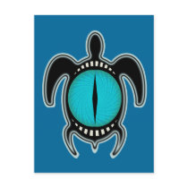 Cat's Eye Turtle Postcard
