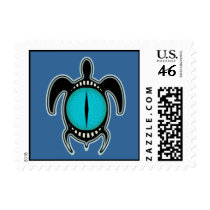 Cat's Eye Turtle Stamps