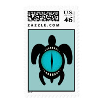 Cat's Eye Turtle Stamps