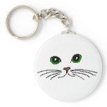Cat's Face Keychains