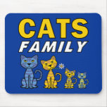 Cats Family Mousepads