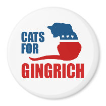 CATS FOR GINGRICH magnets