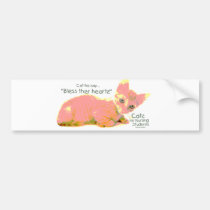 Cats for Nursing Students - Cat he Say bumper stickers
