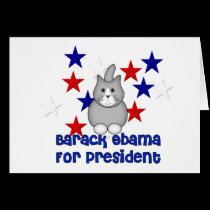 Cats For Obama cards by orsobear Cats For Obama cards