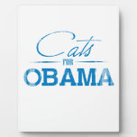 Cats for Obama Faded.png Display Plaques