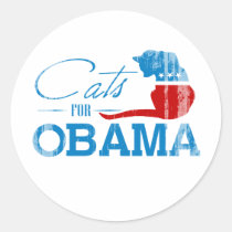 Cats for Obama - Faded.png stickers
