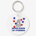 Cats For Obama keychains