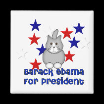 Cats For Obama magnets by orsobear Cats For Obama magnets