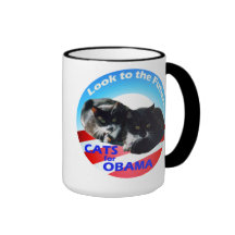 Cats for Obama mug