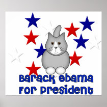 Cats For Obama Posters