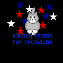 Cats For Obama t-shirts by orsobear Cats For Obama t-shirts
