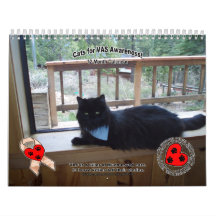 Cats for VAS Awareness! Wall Calendars