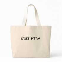 Cats FTW bags