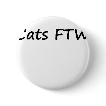 Cats FTW buttons by szclothingdesigns Cats FTW buttons