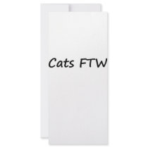 Cats FTW Rack Card Template