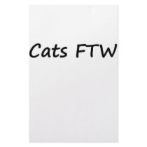 Cats FTW stationery by szclothingdesigns Cats FTW stationery