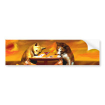 Cats game bumper sticker