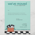 Cats in a Packing Box | We've Moved Announcement