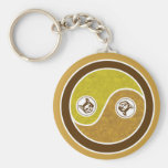 Cats in Balance 1 Key Chains