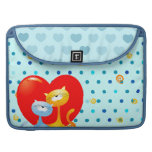 Cats in love, Macbook sleeve Sleeves For MacBooks