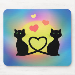 Cats In Love mousepad