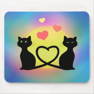 Cats In Love mousepad