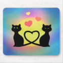 Cats In Love mousepads