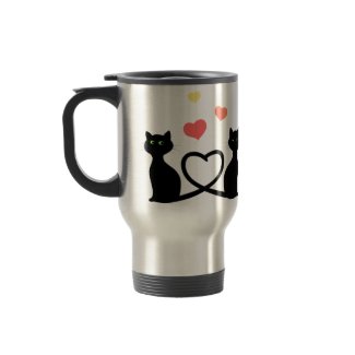 Cats In Love mug