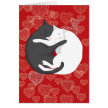 Cats in Love: Paulie & Angie (Card)